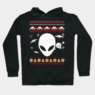 Men's Alien Ugly Christmas Hoodie